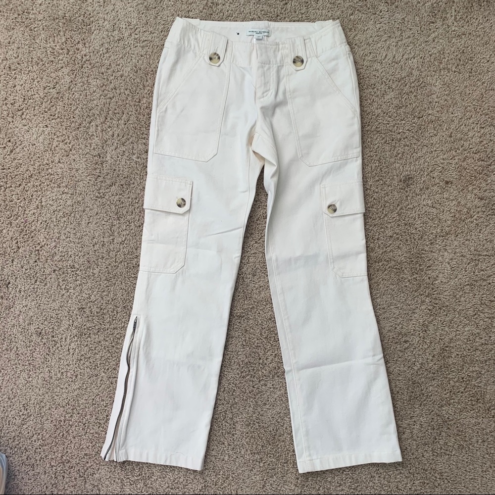 Banana republic flare cargo pants
